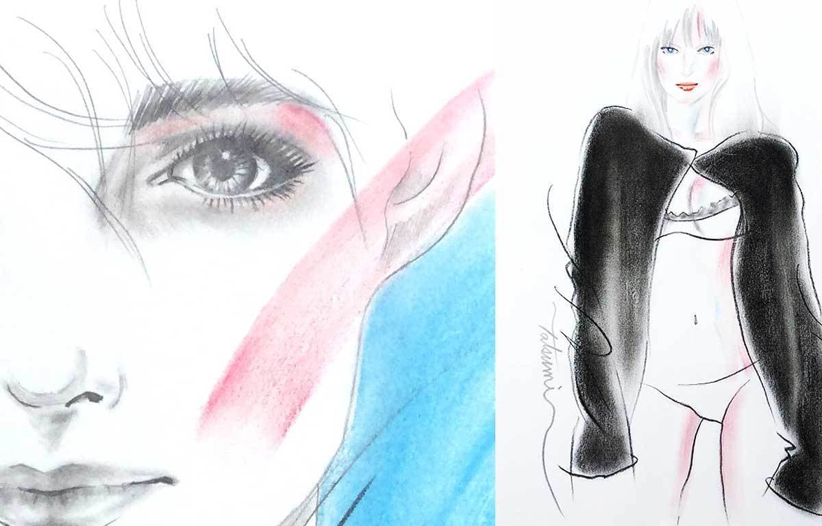 ファッションイラスト